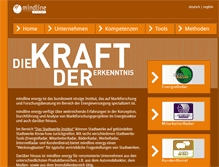 Tablet Screenshot of mindline-energy.de